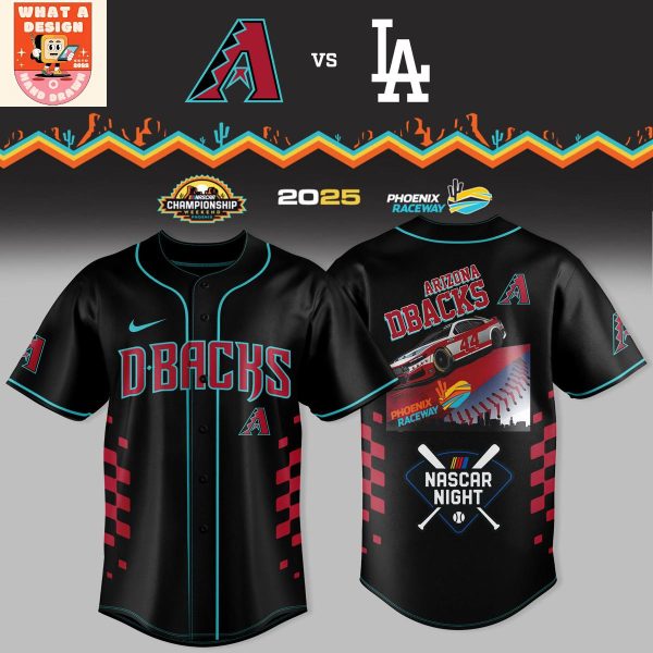 Arizona Diamondbacks Nascar Night 2025 Jersey