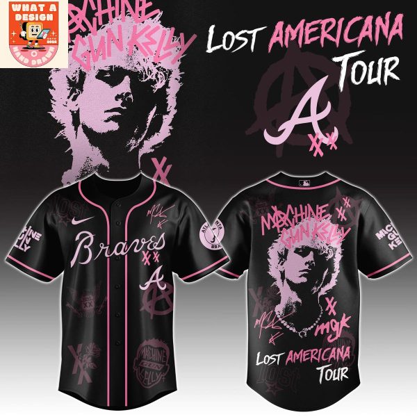 Atlanta Braves x MGK The Lost Americana Tour Jersey