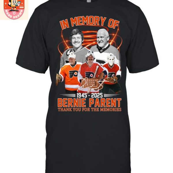 Bernie Parent Philadelphia Flyers 2025 T Shirt