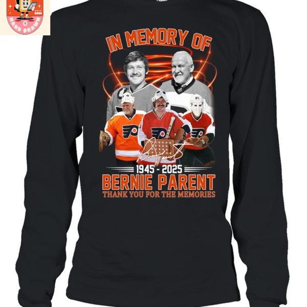 Bernie Parent Philadelphia Flyers 2025 T Shirt