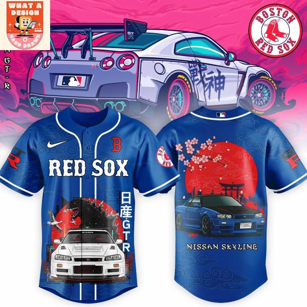 Boston Red Sox x GTR Nissan Skyline Japan Jersey
