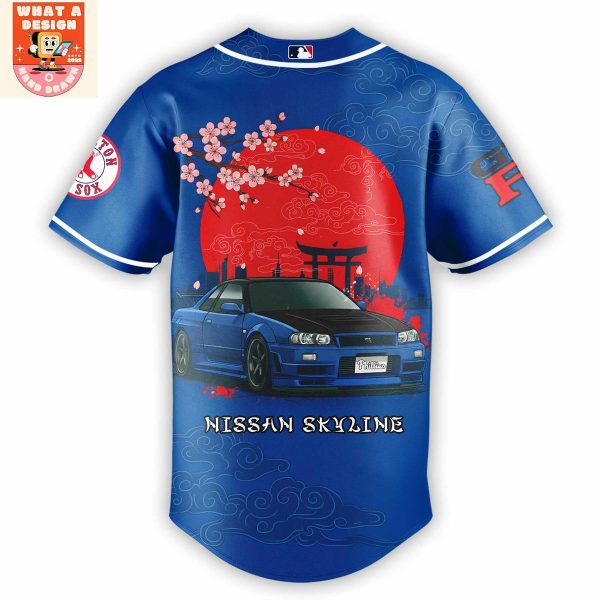 Boston Red Sox x GTR Nissan Skyline Japan Jersey