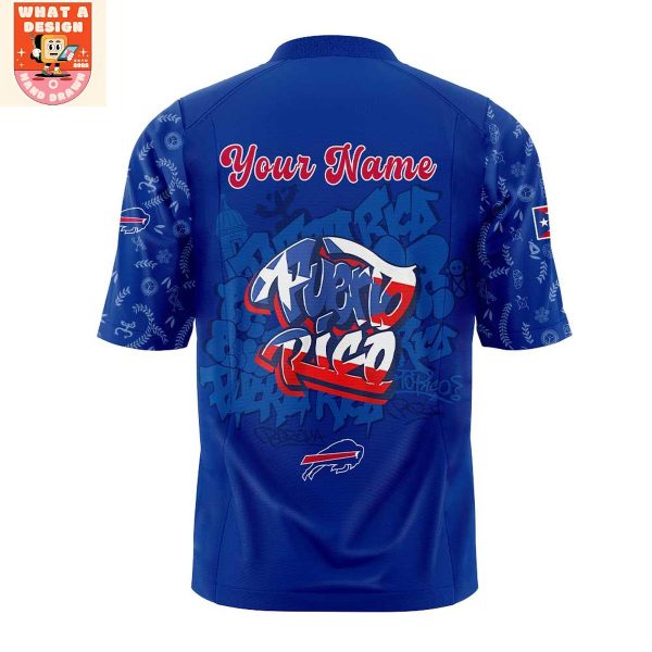 Buffalo Bills Puerto Rican Heritage 2025 Football Jersey