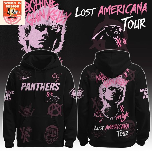 Carolina Panthers x MGK The Lost Americana Tour 2025 Hoodie Shirt