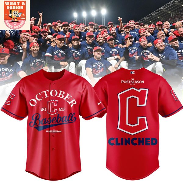 Cleveland Guardians 2025 MLB Postseason October Jersey