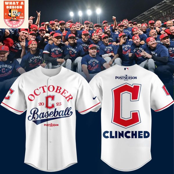 Cleveland Guardians 2025 MLB Postseason October Jersey