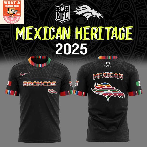 Denver Broncos Mexican Heritage Hoodie Shirt