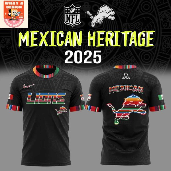 Detroit Lions Mexican Heritage Hoodie Shirt