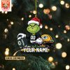 Detroit Lions x The Grinch Christmas Acrylic Ornament