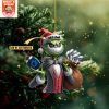 Jacksonville Jaguars x Jack Skellington The Grinch Christmas Acrylic Ornament