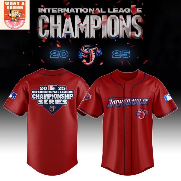 Jacksonville Jumbo Shrimp International League Champions 2025 Jersey