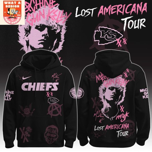 Kansas City Chiefs x MGK The Lost Americana Tour 2025 Hoodie Shirt