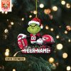 Jacksonville Jaguars x The Grinch Christmas Acrylic Ornament