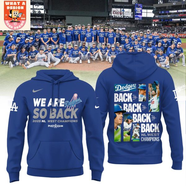 Los Angeles Dodgers 2025 Champions Hoodie Shirt