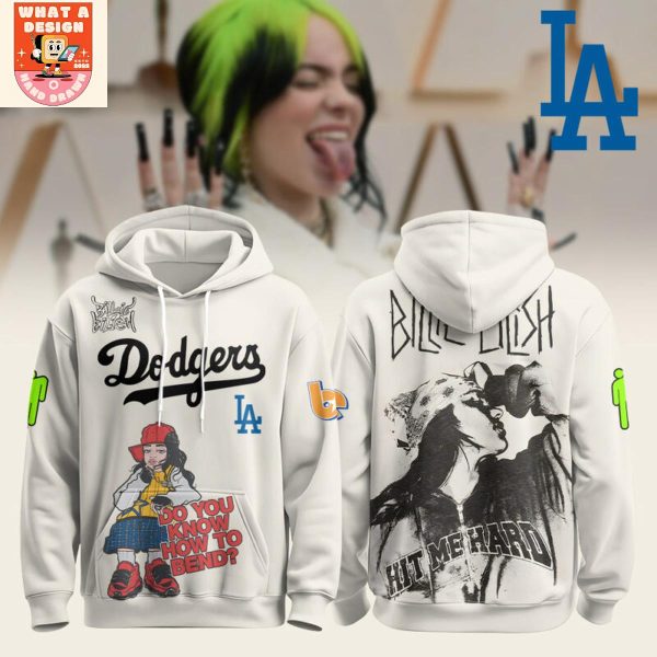 Los Angeles Dodgers x Billie Eilish Hit Me Hard Hoodie Shirt
