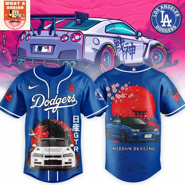 Los Angeles Dodgers x GTR Nissan Skyline Japan Jersey