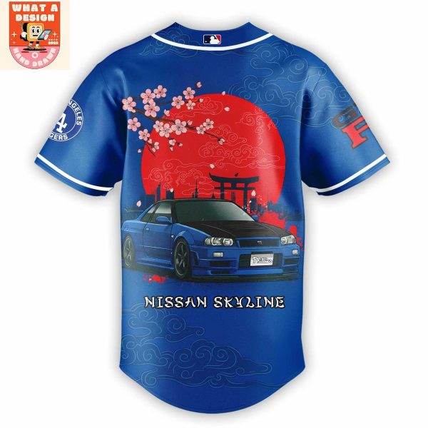 Los Angeles Dodgers x GTR Nissan Skyline Japan Jersey