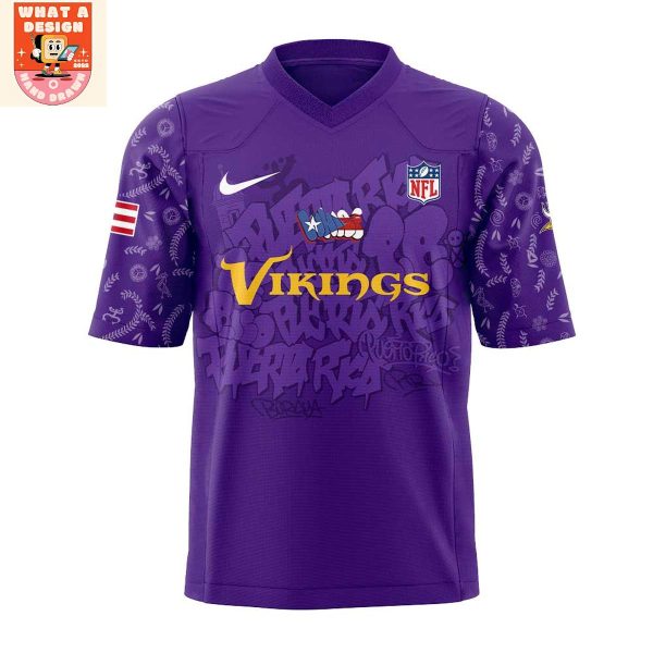 Minnesota Vikings Puerto Rican Heritage 2025 Football Jersey