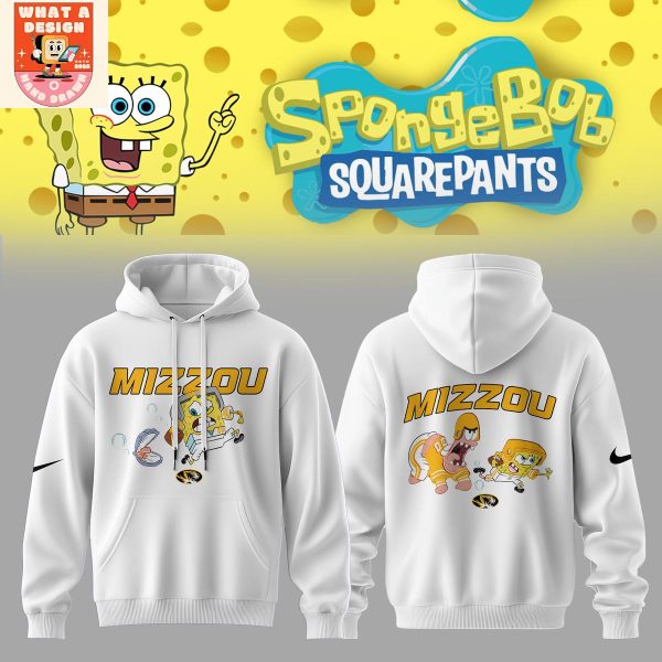 Missouri Tigers x SpongeBob Squarepants Hoodie Shirt