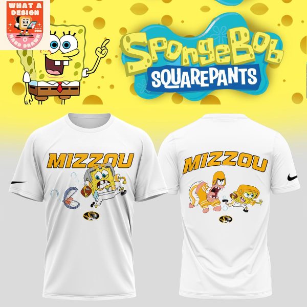 Missouri Tigers x SpongeBob Squarepants Hoodie Shirt