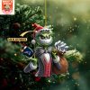 Minnesota Vikings x Jack Skellington The Grinch Christmas Acrylic Ornament