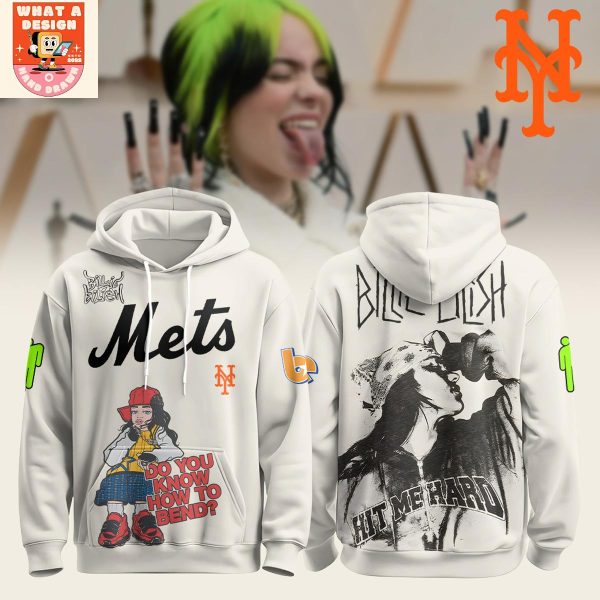 New York Mets x Billie Eilish Hit Me Hard Hoodie Shirt