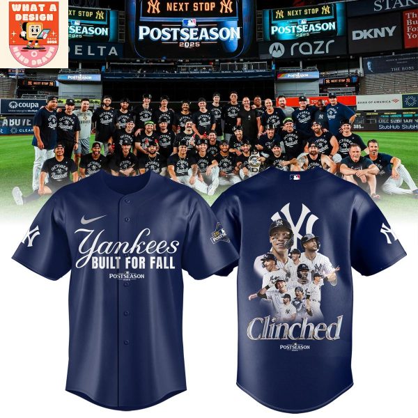 New York Yankees October 2025 Built For Fall Jersey