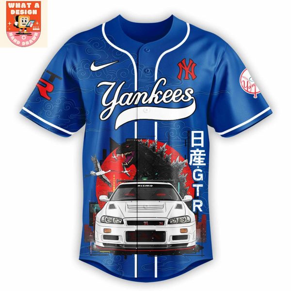 New York Yankees x GTR Nissan Skyline Japan Jersey