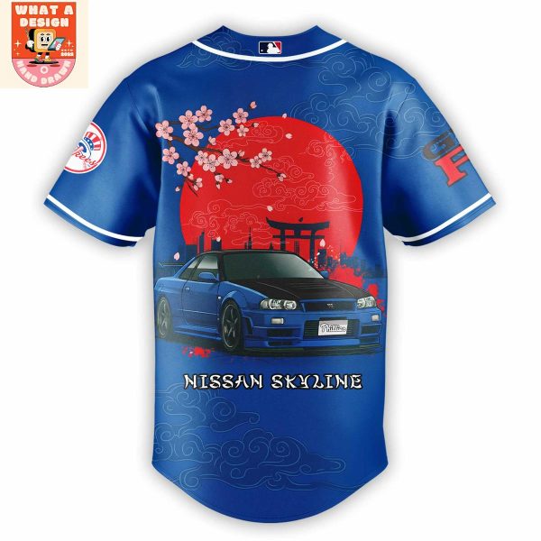 New York Yankees x GTR Nissan Skyline Japan Jersey
