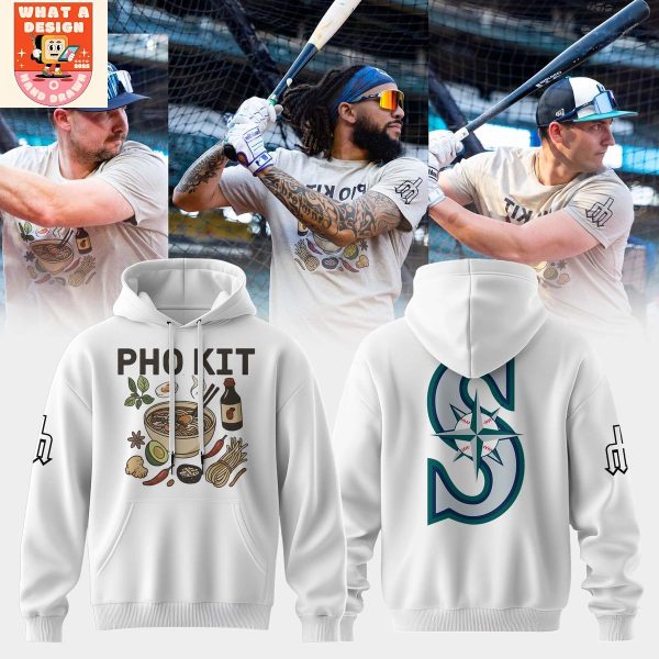 Pho Kit x Seattle Mariners Hoodie Shirt