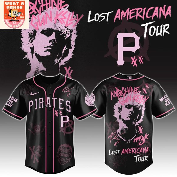 Pittsburgh Pirates x MGK The Lost Americana Tour Jersey