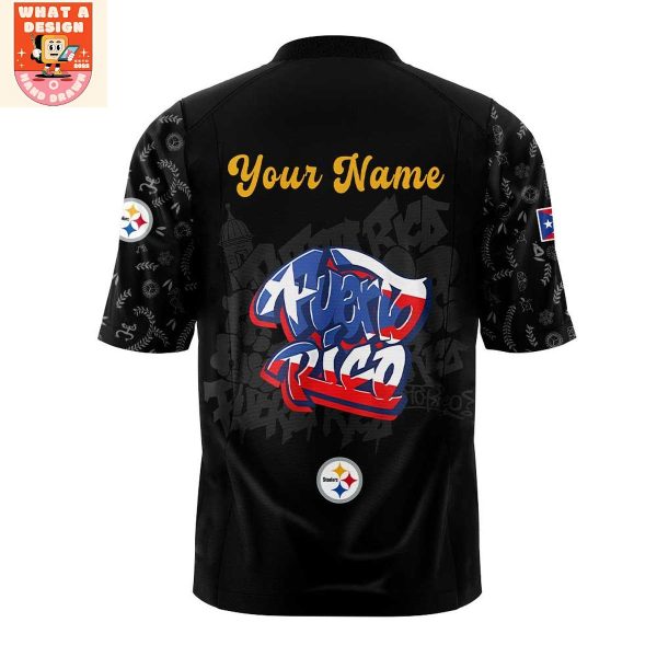 Pittsburgh Steelers Puerto Rican Heritage 2025 Football Jersey