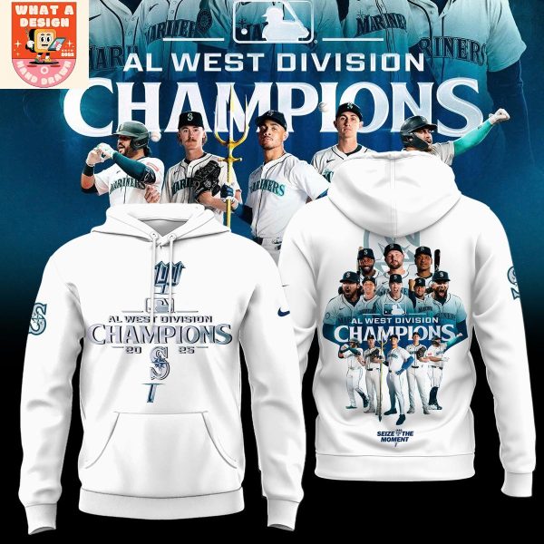 Seattle Mariners AL West Division Champions Limited Edition Hoodie Shirt