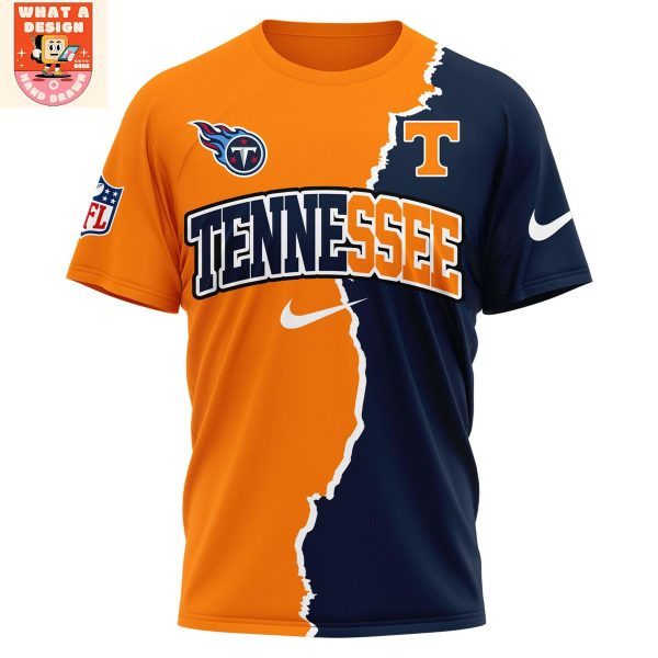 Tennessee Titans x Tennessee Volunteers Snoopy Peanuts Shirt