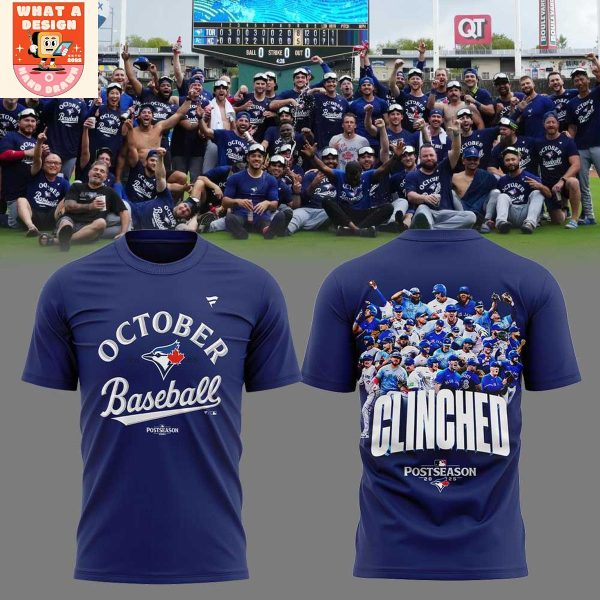 Toronto Blue Jays 2025 MLB Postseason October Hoodie Shirt