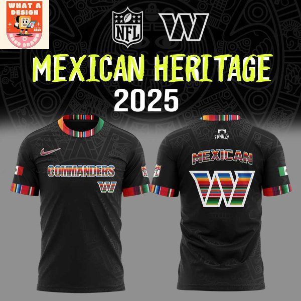 Washington Commanders Mexican Heritage Hoodie Shirt