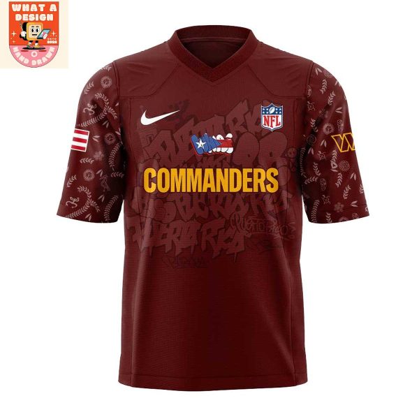 Washington Commanders Puerto Rican Heritage 2025 Football Jersey