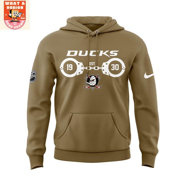 Anaheim Ducks Law Enforcement 2025 Hoodie Shirt