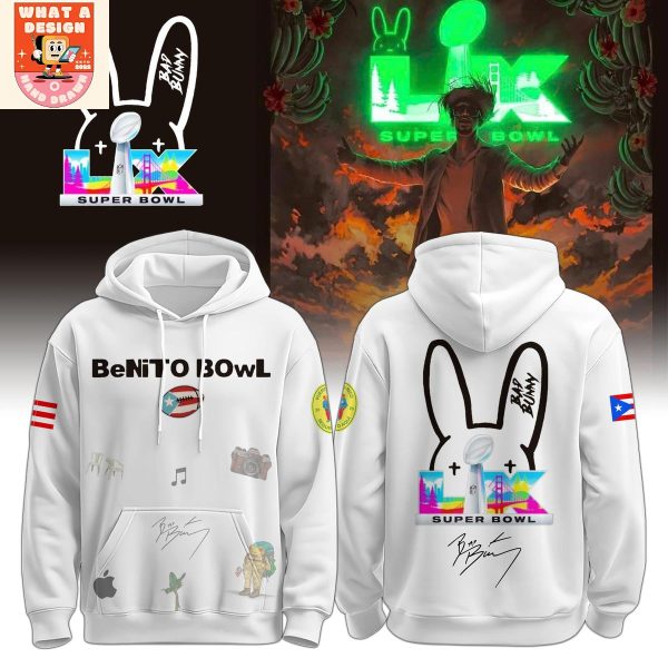Bad Bunny Super Bowl 2026 Hoodie Shirt