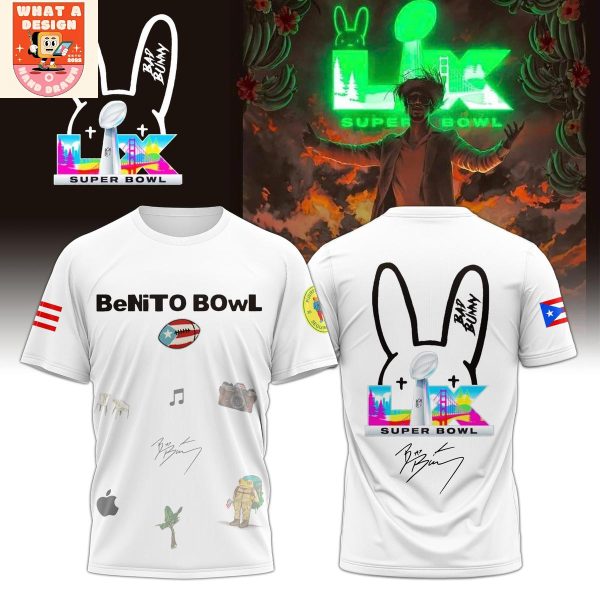 Bad Bunny Super Bowl 2026 Hoodie Shirt