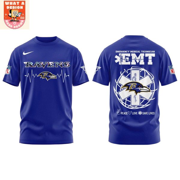 Baltimore Ravens EMT Hoodie Shirt