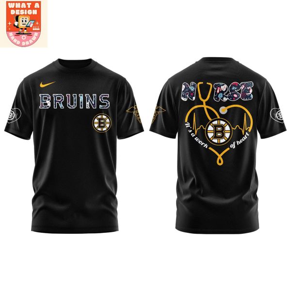 Boston Bruins Nurses Night Hoodie Shirt