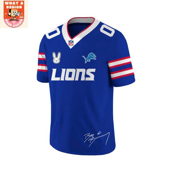 Buffalo Bills Bad Bunny Super Bowl Football Jersey