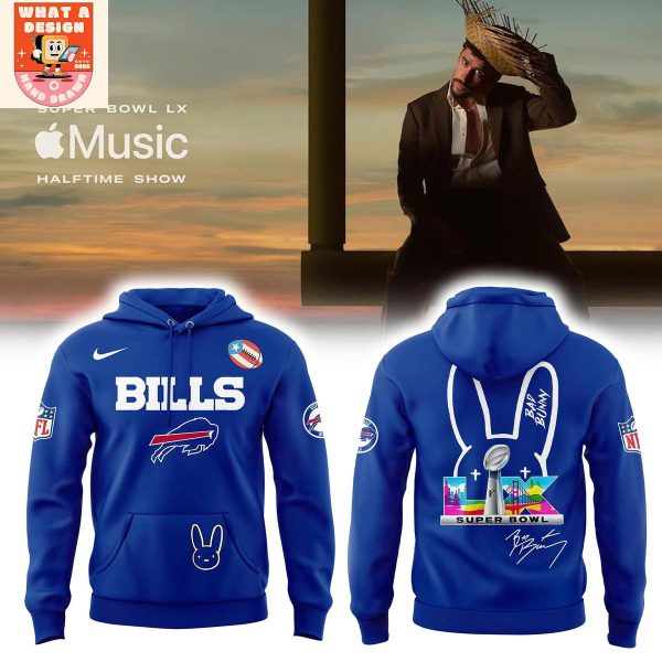 Buffalo Bills Bad Bunny Super Bowl Hoodie Shirt