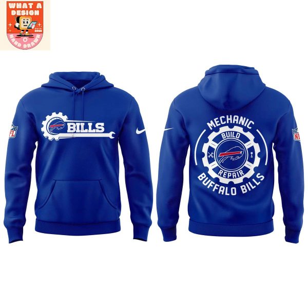 Buffalo Bills Mechanic Hoodie Shirt