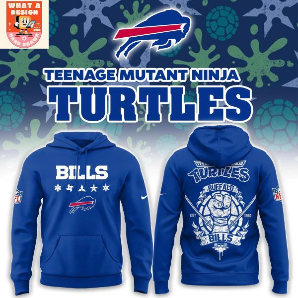 Buffalo Bills Ninja Turtles Hoodie Shirt