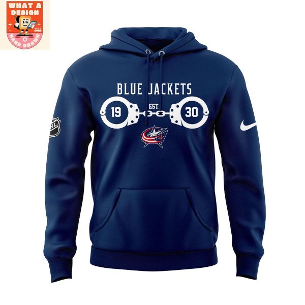 Columbus Blue Jackets Law Enforcement 2025 Hoodie Shirt