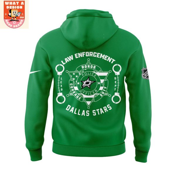 Dallas Stars Law Enforcement 2025 Hoodie Shirt