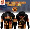 Detroit Lions National First Responders Night 2025 Hoodie Shirt