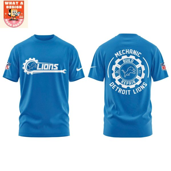Detroit Lions Mechanic Hoodie Shirt